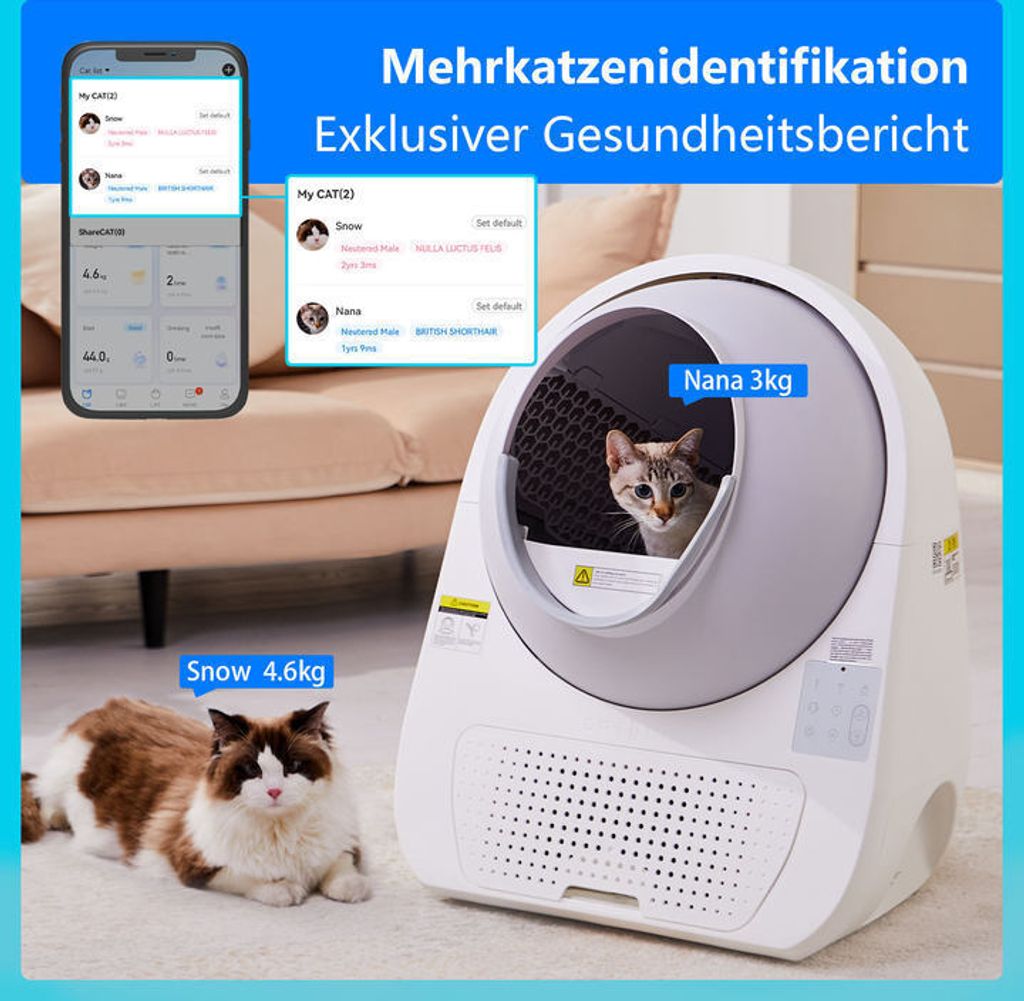 Catlink Pro-X samočistiaci box pre mačky Catlink Pro-X Obrázok produktu 11