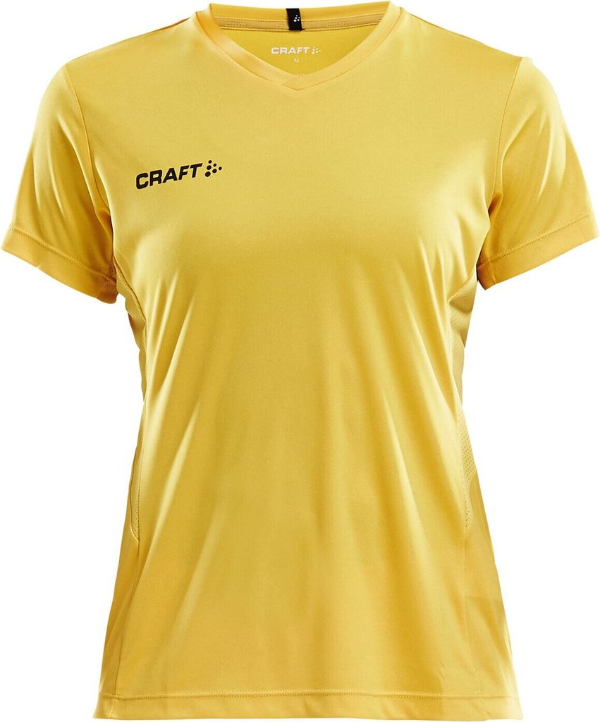 Craft Squad Trikot Kurzarm Damen - Gelb