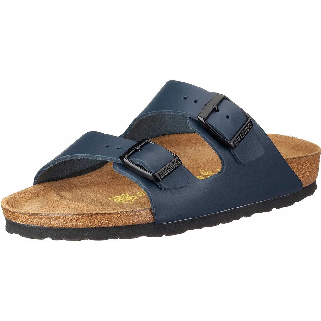 Birkenstock 051151 Uni Tieffussbett-Pantolette Arizona Dunkelblau, Blau, Gr. 35