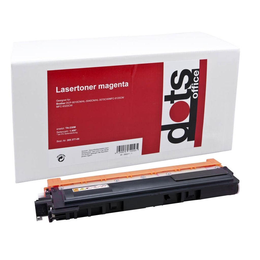 dots magenta Toner kompatibel zu brother TN-230M