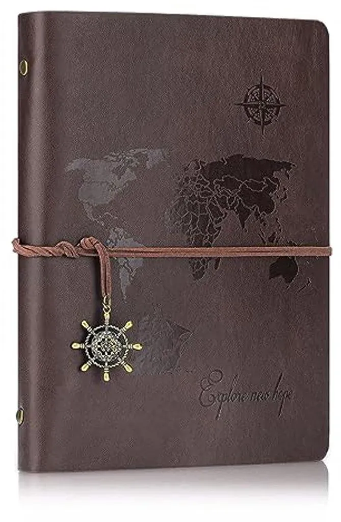 Carnet de voyage A5 pour planifier vos aventures et noter vos idées
