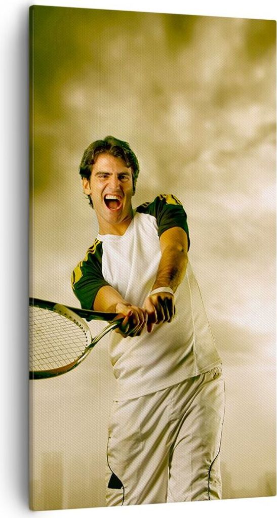 Bild auf Leinwand - Leinwandbild - Aktivität Ball Wettbewerb - 55x100cm - Wand Bild - Wanddeko - Leinwanddruck - Bilder - Kunstdruck - Wanddekorat...