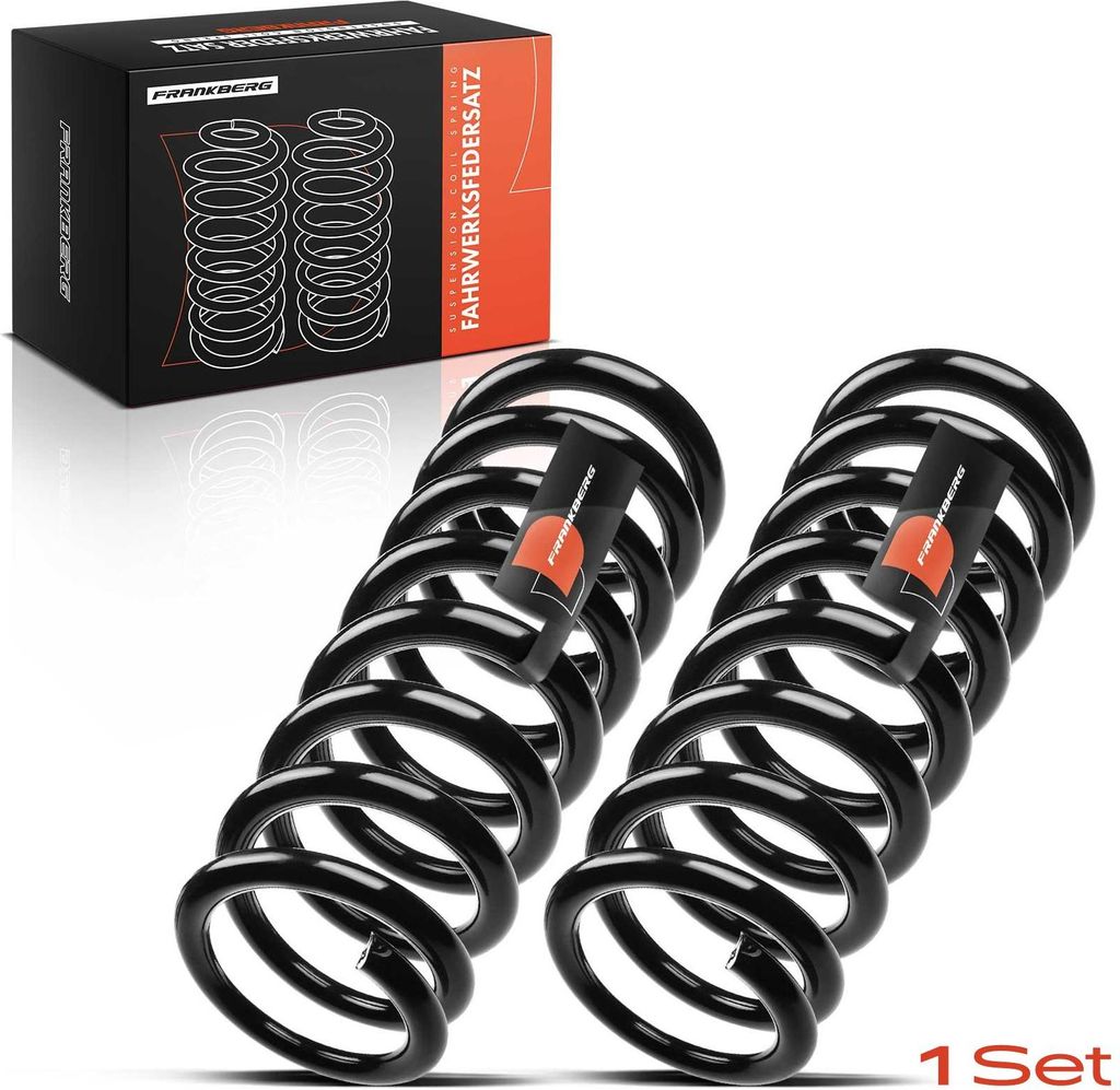 Frankberg 2x Fahrwerksfeder Vorderachse für Land Rover Discovery III L319 2.7L 2004-2009