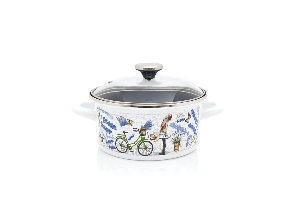 Outlet Metalac Provance: Casseruola 20cm 2L Acciaio Smaltato Prezzo Top