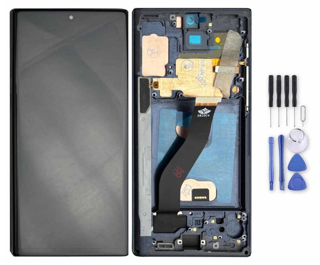 Für Samsung Galaxy Note 10 Display Full TFT LCD mit Rahmen Produktbild 