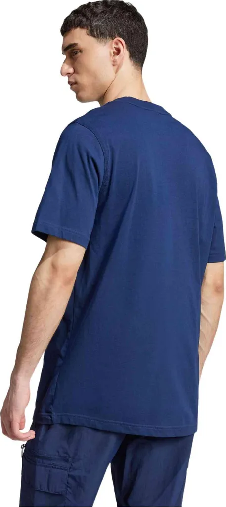 T-shirt de Sport Bleu Adidas JC9989 Taille M pour Homme en Coton