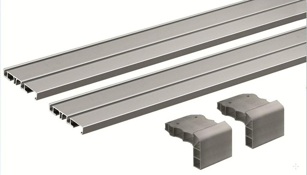 Laufprofil-Set,9227245,2500mm,silber