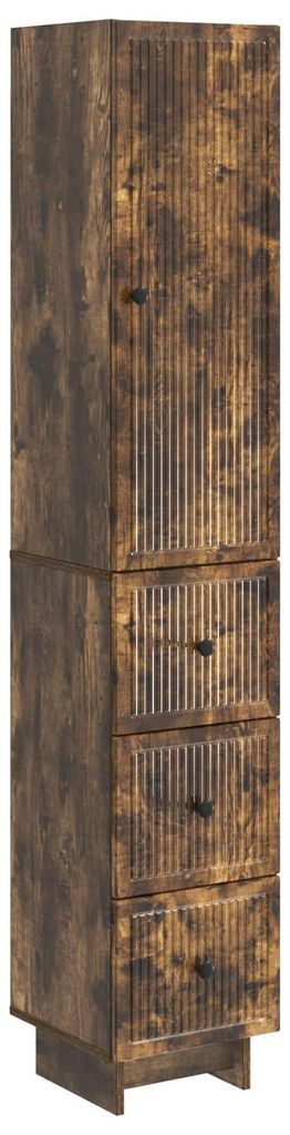 Schrankset 2 pcs 33 x 34,5 x 90 cm Holzwerkstoff