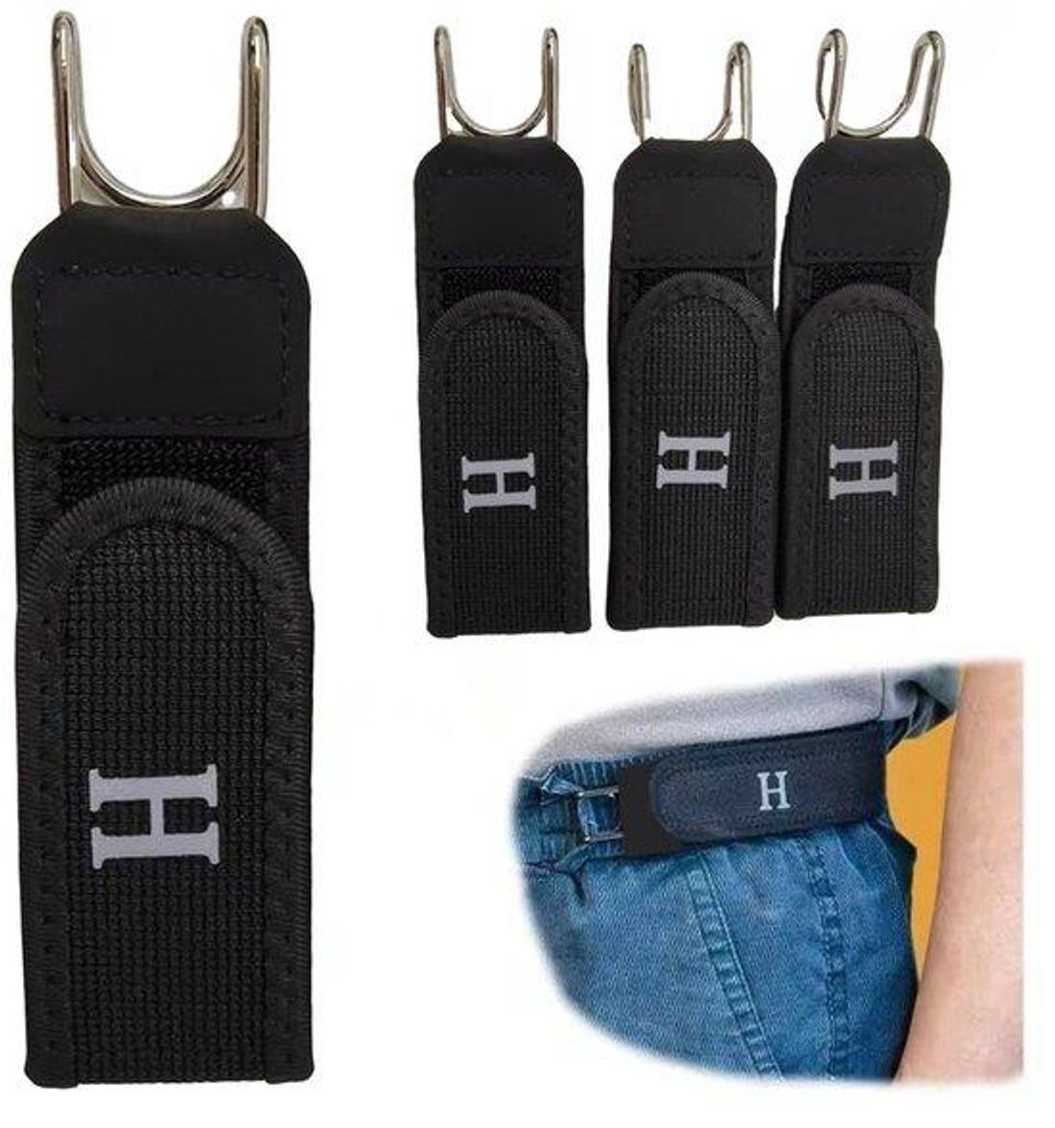4 Stück Elastischer Gürtel ohne Schnalle - 3.8 cm breit - Produktbild 