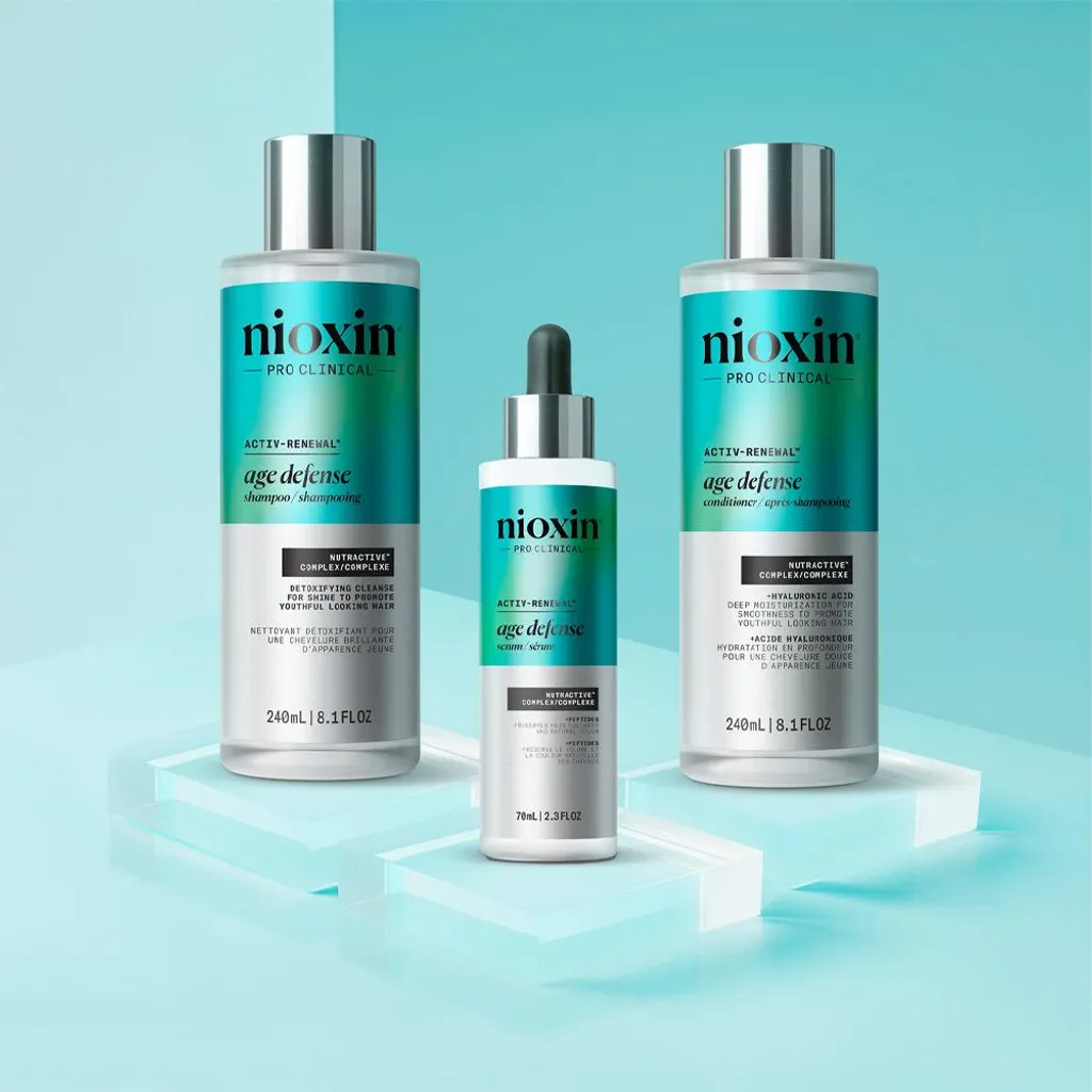 Nioxin Age Defense Conditioner 475ml - Soin Fortifiant Anti-Âge Cheveux