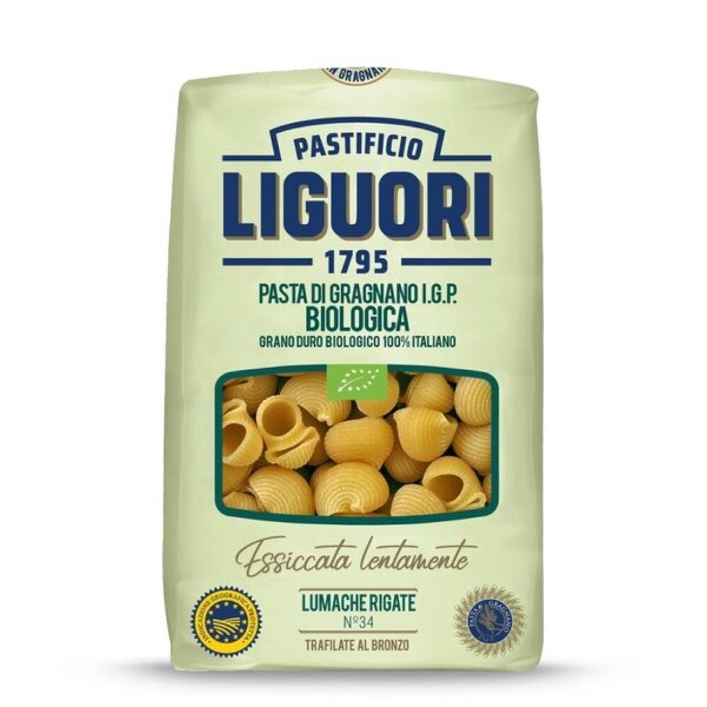 Pasta Liguori Lumache Rigate | Pasta di Gragnano IGP | 500g