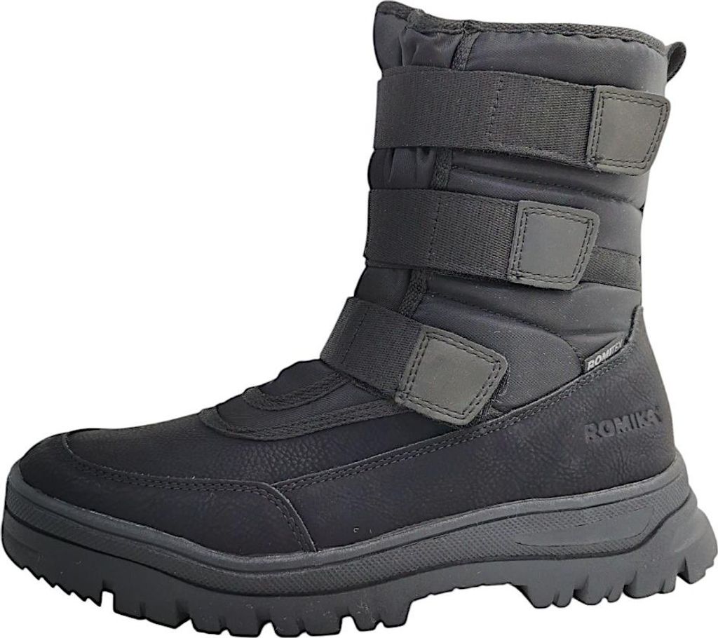 Romika  Herrenschuhe Stiefel Warmfutter Schwarz Freizeit Produktbild 
