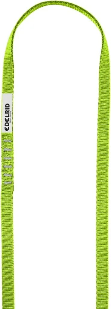 Sangle escalade légère et résistante Tech Web Sling II 12/60 Edelrid Vert