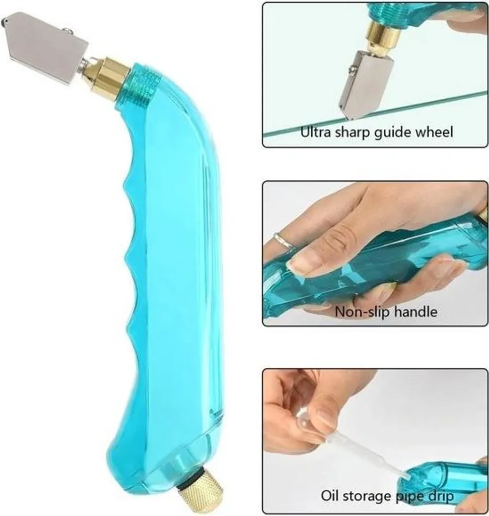 Kit pour découpe de verre précise avec outils de modelage et mallette