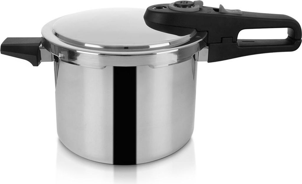 Orion | Schnellkochtopf Wind - 6 L - Edelstahl - Automatisches Schließen - Druckkochtopf - Kochgeschirr