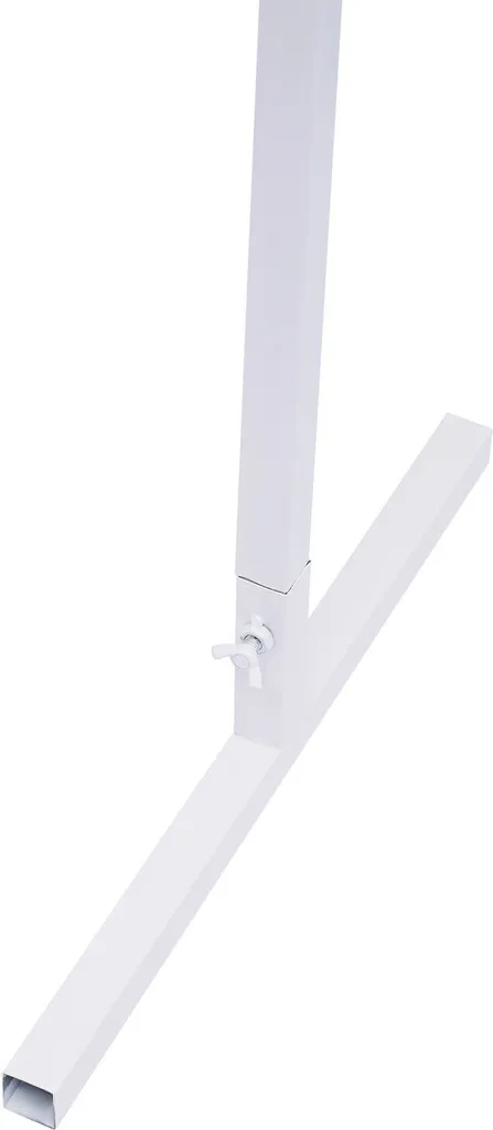Cadre de mariage blanc robuste en fer forgé structure carrée modulable - 13