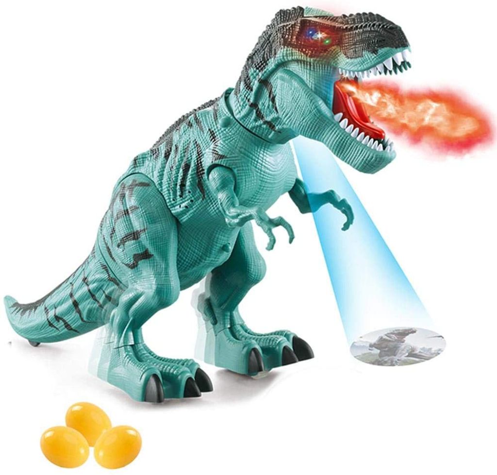 Elektrisch Dinosaurier Wasserspray Walking Geschenke Dinosaur Kinder Spielzeug 