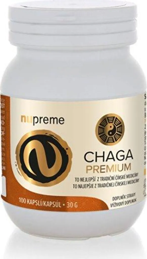 Chaga PREMIUM 100 gélules - Cure Bien-être et Protection de l'organisme