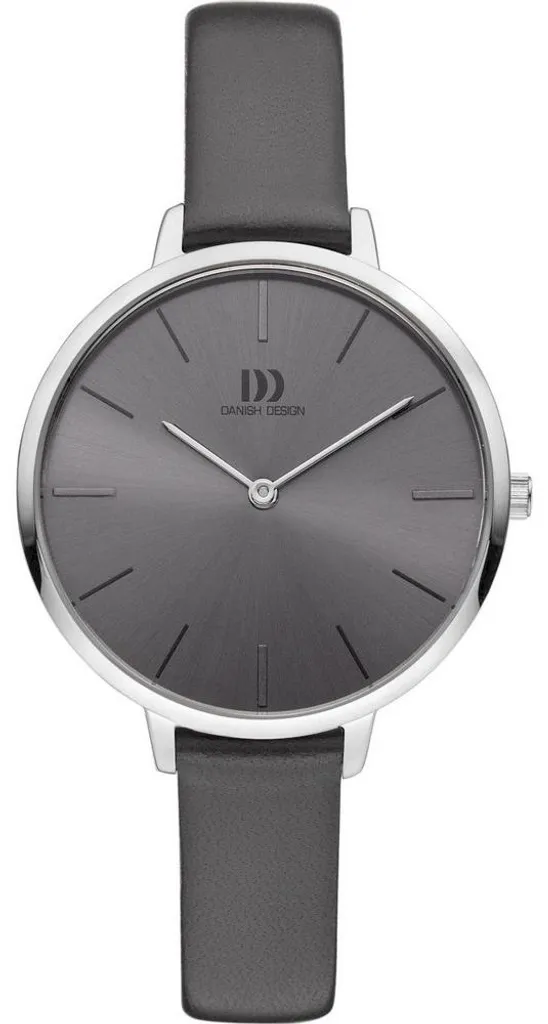 Montre Femme en Acier et Cuir Danish Design IV14Q1180 Ultra Fine