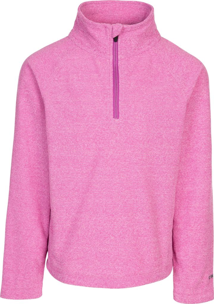 Trespass Damen Fleece-Top Meadows mit Reißverschluss bis zur Brust TP4176 (2XL) (Pflaume)