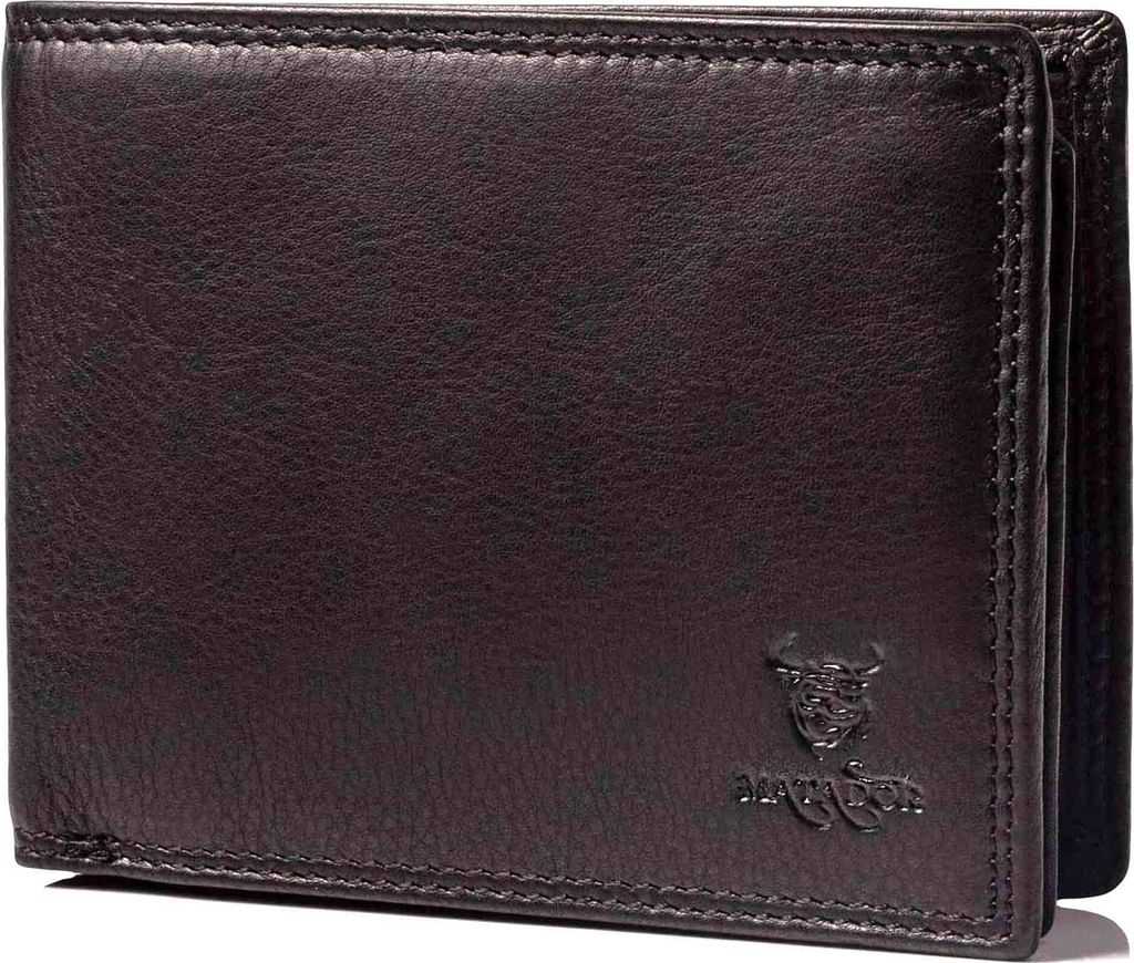 MATADOR Herren Leder Portemonnaie Geldbeutel RFID NFC Produktbild 