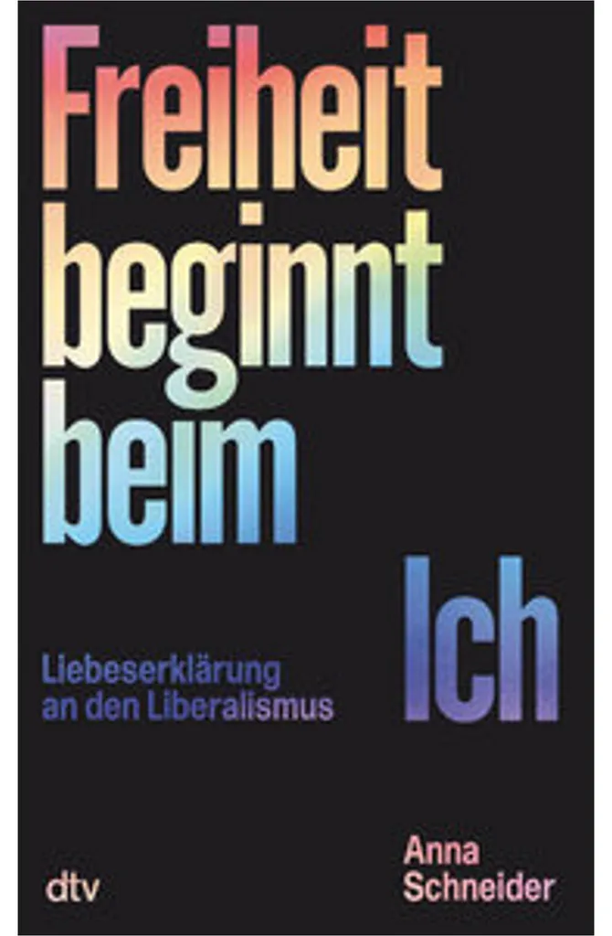 Affiche Freiheit beginnt beim Ich décoration murale cadre en bois