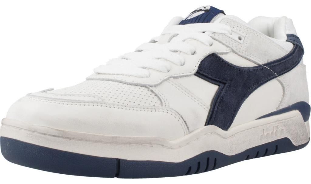 Diadora Freizeit-Sneaker im Used-Look, Weiß