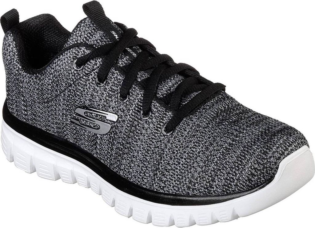 Skechers Graceful Twisted Fortune Schwarz BKW Größe EU 37 Produktbild 