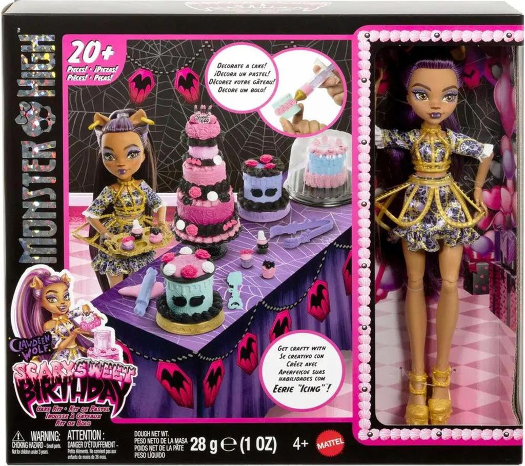 Mattel Monster High Panenka Narozeninová Clawdeen Wolf Obrázek produktu 