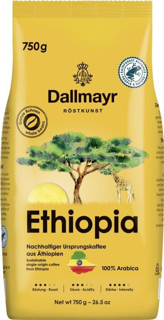 Dallmayr 040750000 Dallmayr Ethiopia Kaffeebohnen Obrázek produktu 