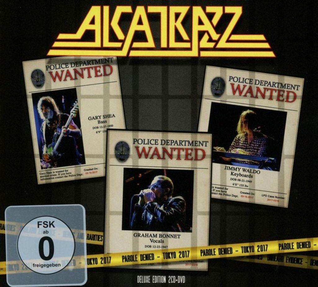 Alcatrazz - Bewährung verweigert - Tokio 2017 CD