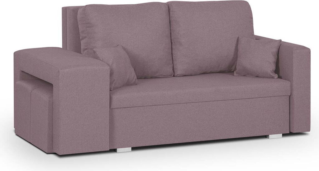2-Sitzer-Sofa mit Schlaffunktion MILO2 - Rosa