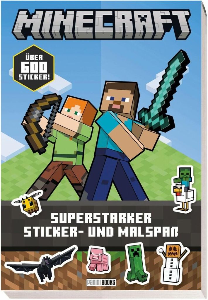 Minecraft Sticker- und Malspaß Image du produit 