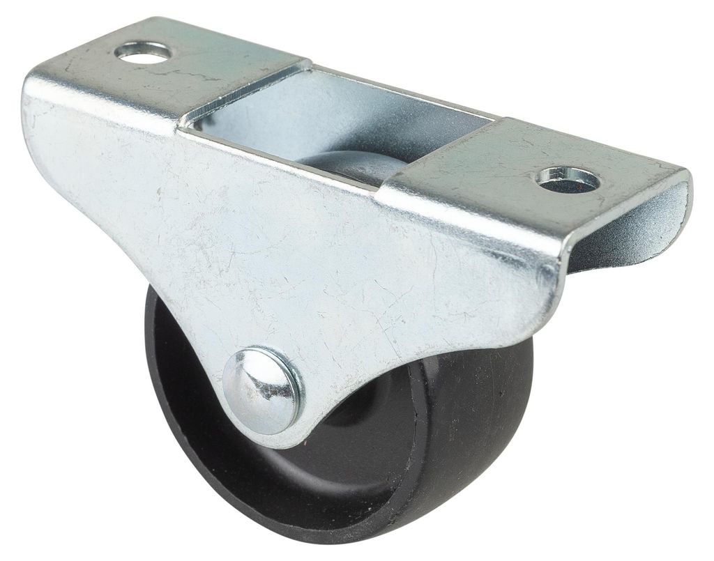 Kółko skrzynkowe 40 mm E50.040 GL, Kstrad czarne Zdjęcie produktu 