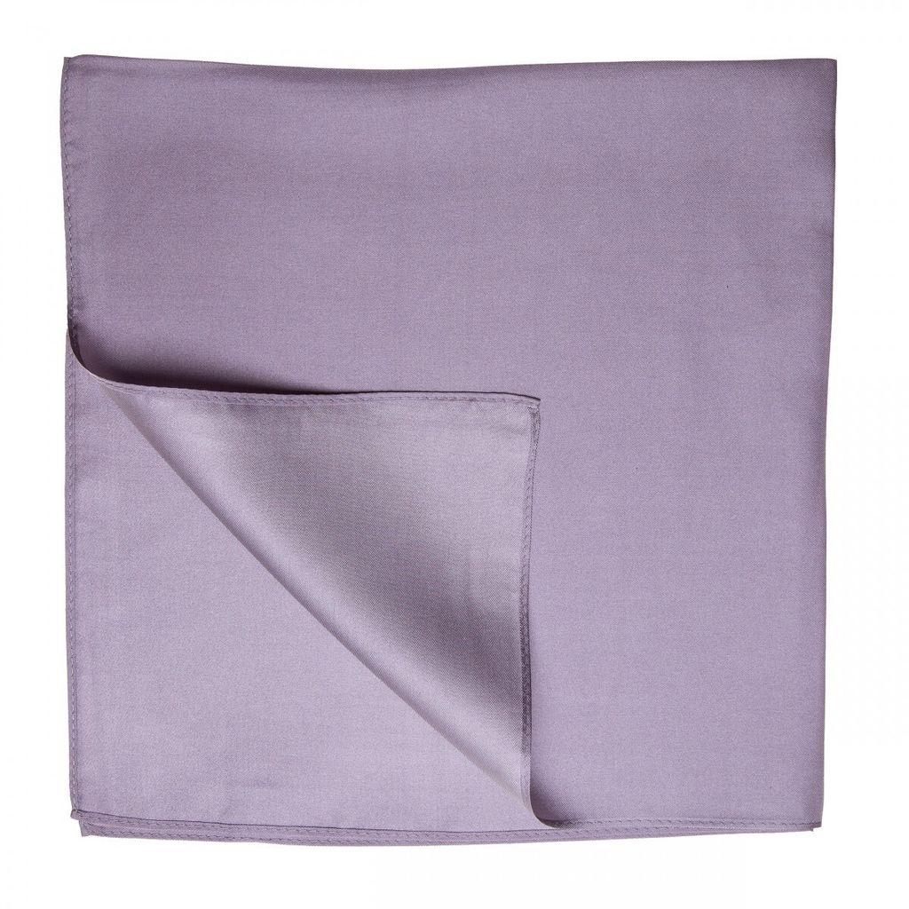 Nickituch Seidentuch grau Twillseide 53x53cm Produktbild 