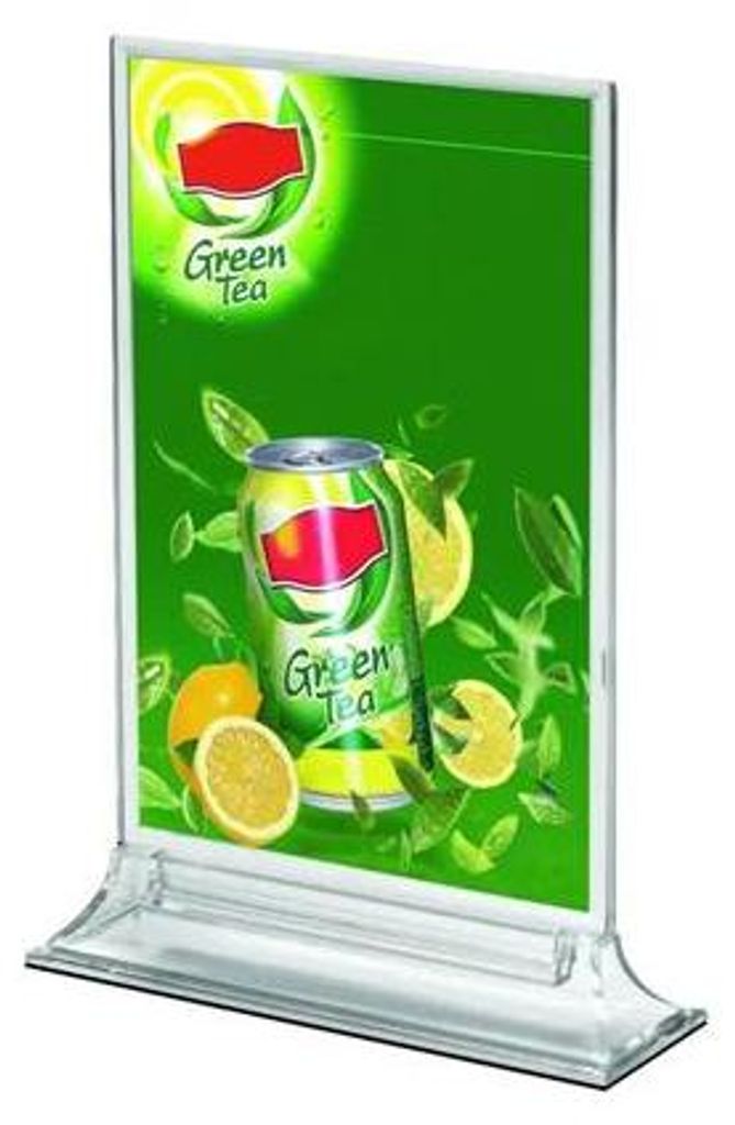 Prospektständer, transparent, A4, Tisch, vertikal, COLOP RC4003