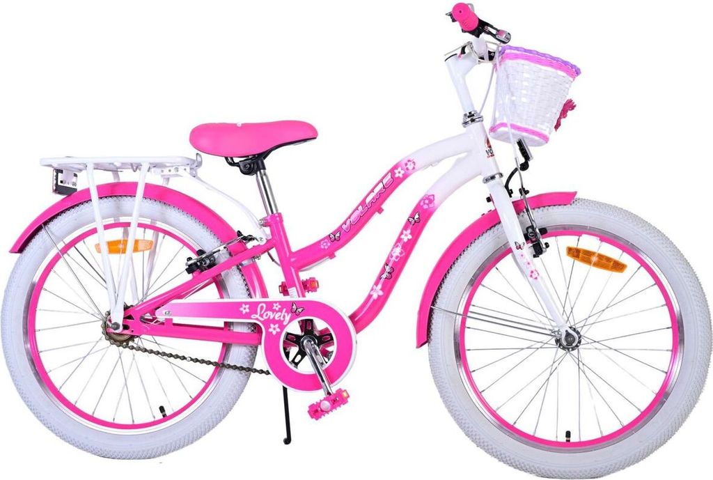 20 ZOLL Kinder Mädchen Fahrrad Kinderfahrrad Rad LOVELY Rosa 22120