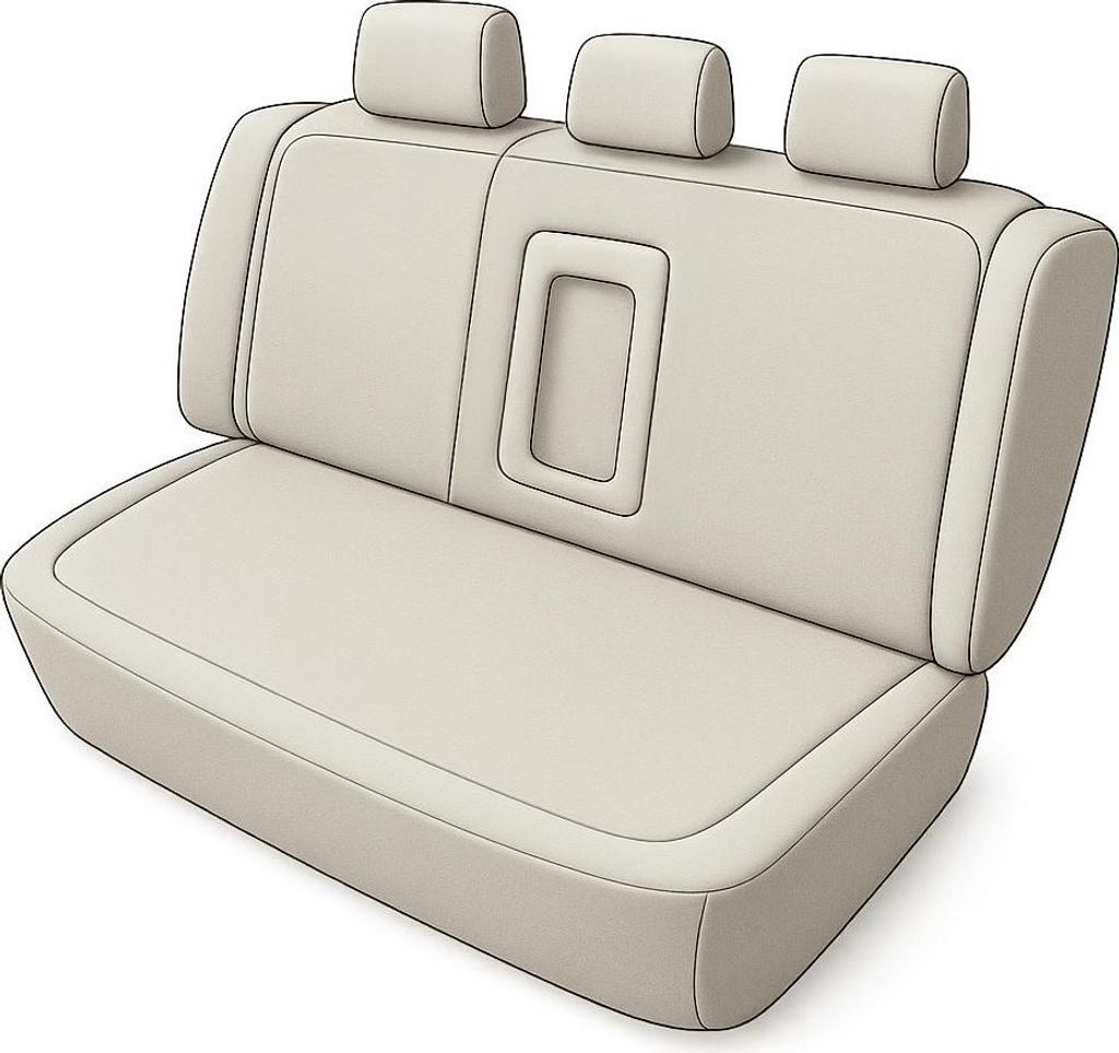 WALSER Passform-Sitzbezug Robusto, Schonbezug für Opel Insignia A SportsTourer 07/2008-03/2017, 1 Rücksitzbankbezug Normalsitze
