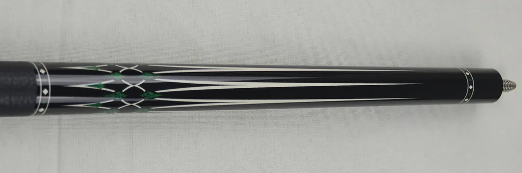 Queue de billard Buffalo Argo 3 noir/vert avec procédé 13mm et joint pro - 9