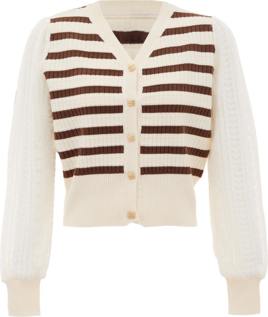MALUBA Damen Strickjacke - Braun, XS/S