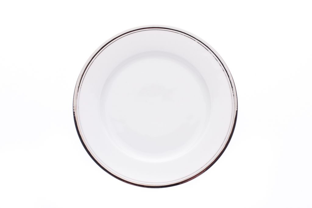 Sabina, talíř mělký, platinový proužek, Leander Obrázek produktu 