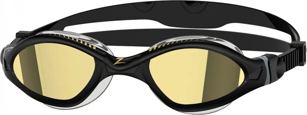 Zoggs Tiger LSR+ Titanium Lunettes Étanches avec Joint Silicone Doux