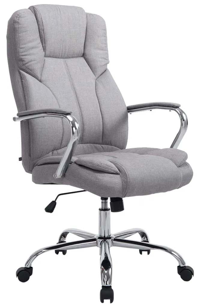 Chaise de bureau XXL en tissu résistant - Modèle robuste BIG Xanthos V2
