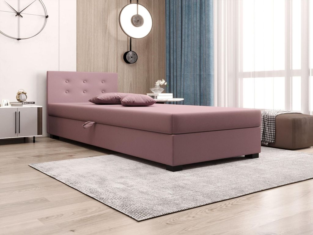 Einzelbett 80x195 AJKA 1 - rosa