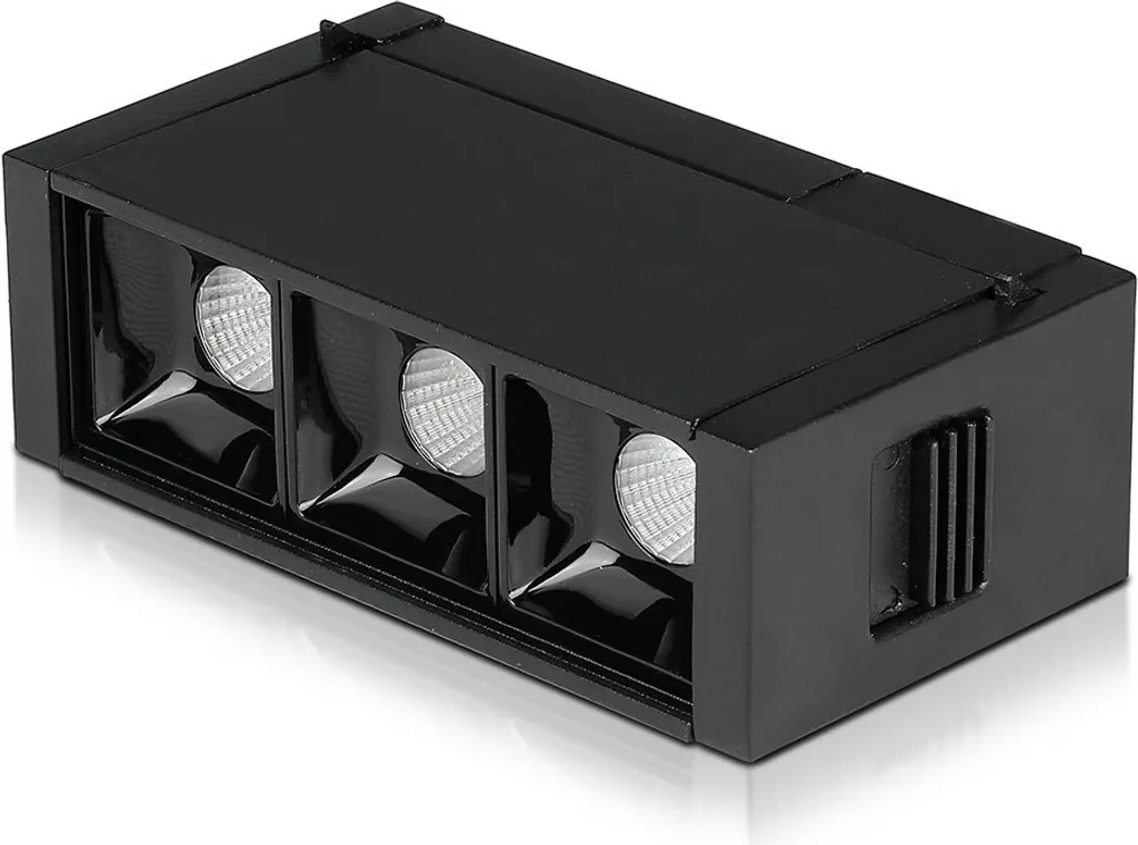 Éclairage sur rail magnétique 3W 4000K pour salon et bureau moderne