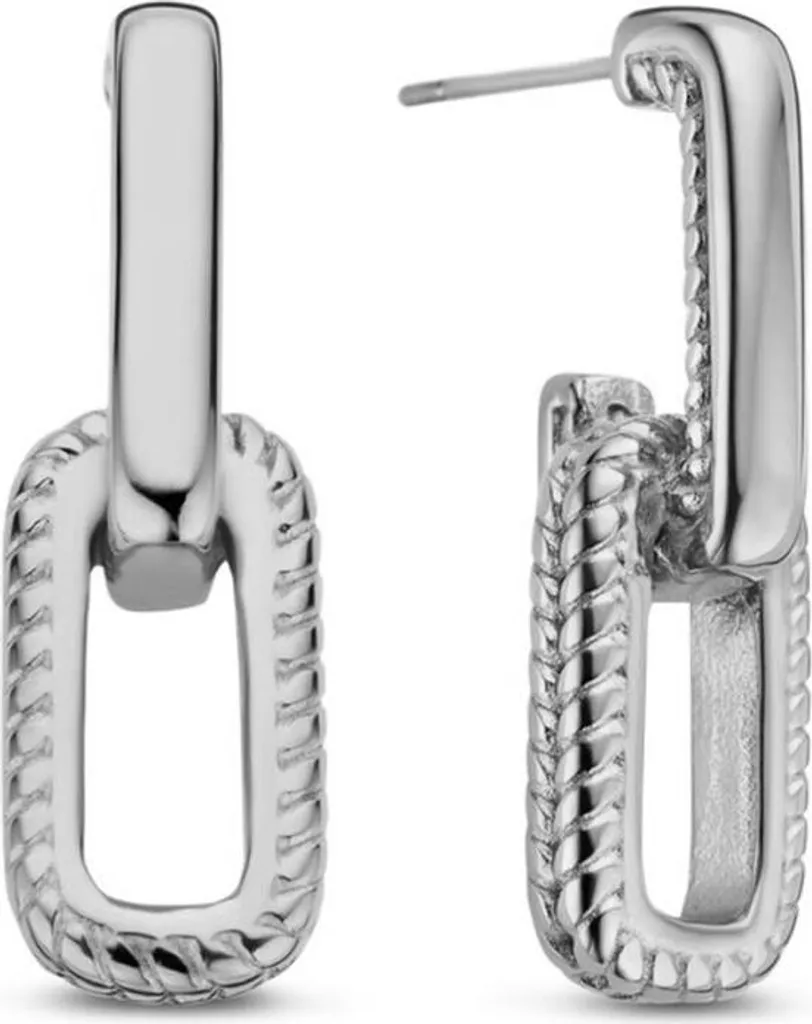 Orecchini CO88 Collezione 8CE-70555 Argento: Eleganza in Acciaio IP