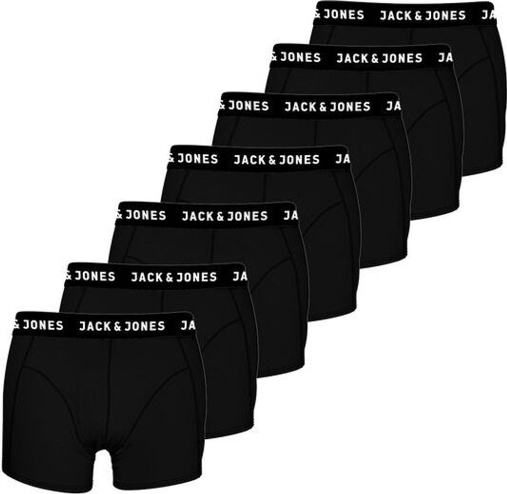 Pakiet 7 sztuk bokserki Krótkie slipy Wzór logo JACHUEY | Zdjęcie produktu 15