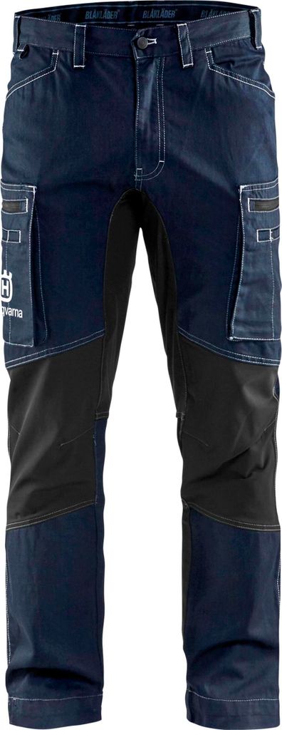 Blakläder Service Bundhose 1459 1142 mit Stretch in zwei Farben, Farbe:marineblau/schwarz, Größe:44