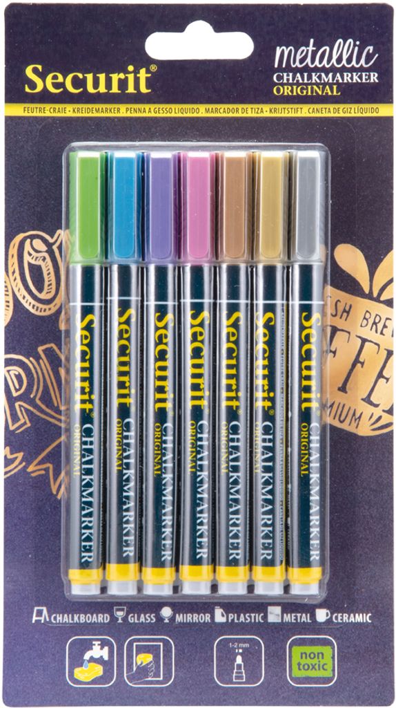 Securit BL-SMA100-V7-MT Securit Kreidemarker ORIGINAL Image du produit 