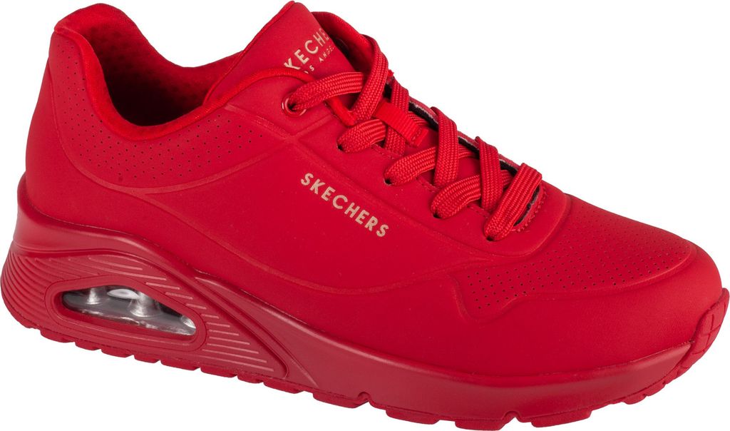 Skechers Uno-Stand on Air 73690-RDS, Sneaker, Damen, Rot